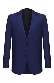 Пиджак из шерсти и шелка Ermenegildo Zegna