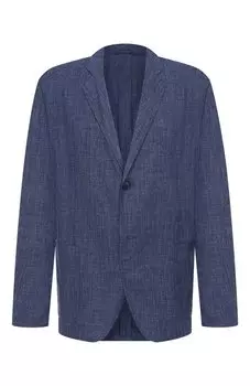 Пиджак из шерсти и шелка Giorgio Armani