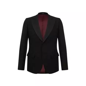 Пиджак из шерсти и шелка Gucci