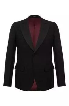 Пиджак из шерсти и шелка Gucci