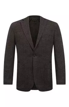 Пиджак из шерсти и шелка MUST