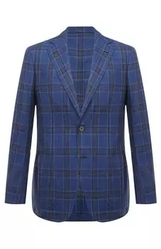 Пиджак из шерсти и шелка Sartorio