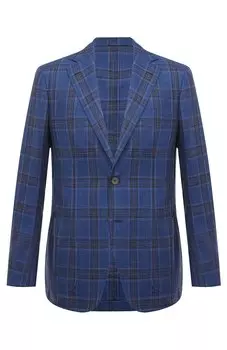 Пиджак из шерсти и шелка Sartorio