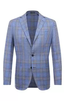 Пиджак из шерсти и шелка Sartorio