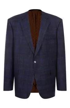 Пиджак из шерсти и шелка Stefano Ricci