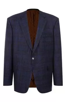 Пиджак из шерсти и шелка Stefano Ricci