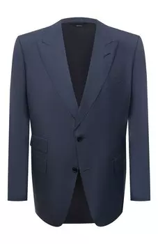 Пиджак из шерсти и шелка Tom Ford