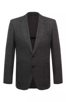 Пиджак из шерсти и шелка Tom Ford