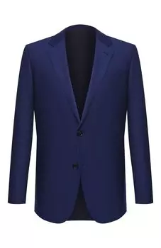 Пиджак из шерсти и шелка Zegna