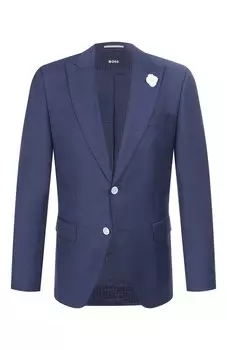 Пиджак из шерсти и вискозы BOSS