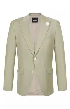 Пиджак из шерсти и вискозы BOSS
