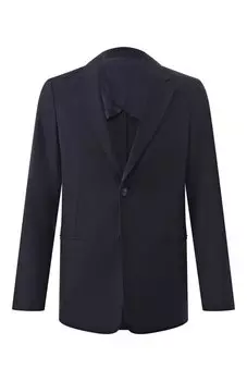 Пиджак из шерсти и вискозы Emporio Armani
