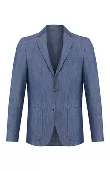 Пиджак из смеси хлопка и льна Loro Piana