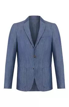 Пиджак из смеси хлопка и льна Loro Piana