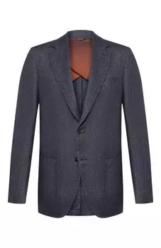 Пиджак из смеси кашемира и льна Loro Piana