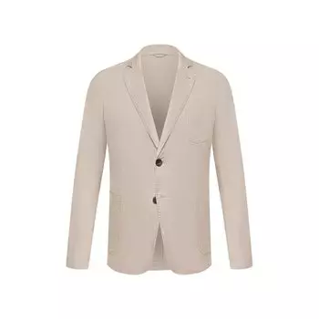 Пиджак из смеси льна и хлопка Giorgio Armani