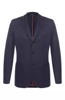 Пиджак из смеси льна и кашемира Loro Piana