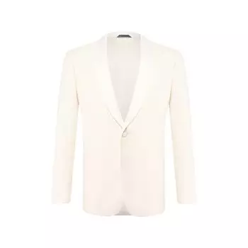 Пиджак из смеси шелка и шерсти Giorgio Armani