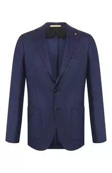 Пиджак из смеси шерсти и кашемира Sartoria Latorre