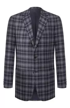 Пиджак из смеси шерсти и шелка Brioni