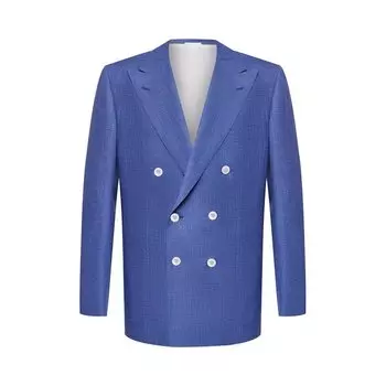 Пиджак из смеси шерсти и шелка Kiton