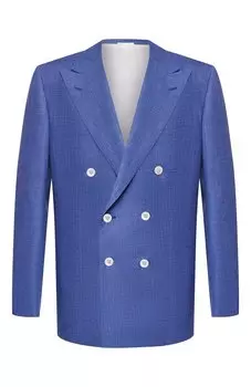 Пиджак из смеси шерсти и шелка Kiton