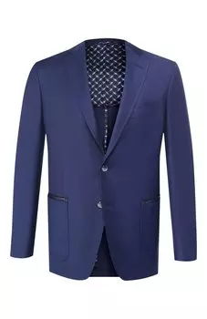 Пиджак из смеси шерсти и шелка Zilli