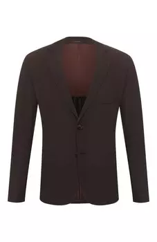 Пиджак из смеси вискозы и шерсти Giorgio Armani