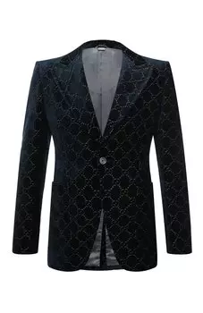 Пиджак из вискозы и хлопка Gucci