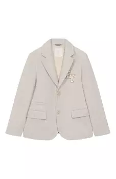 Пиджак из вискозы и шерсти Eleventy