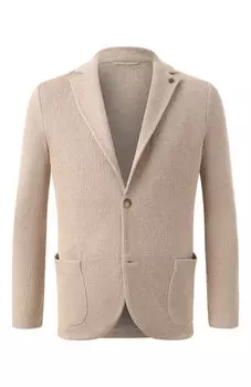 Пиджак изо льна и хлопка Gran Sasso