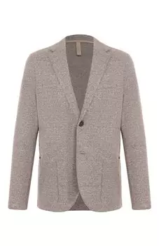 Пиджак изо льна и хлопка Harris Wharf London