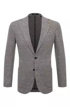 Пиджак изо льна и хлопка Sartoria Latorre