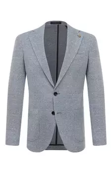 Пиджак изо льна и хлопка Sartoria Latorre