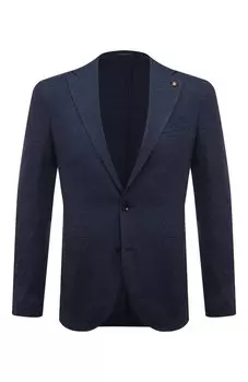 Пиджак изо льна и хлопка Sartoria Latorre