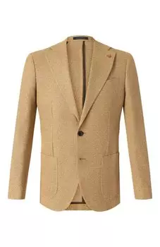 Пиджак изо льна и хлопка Sartoria Latorre