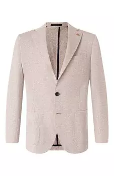 Пиджак изо льна и хлопка Sartoria Latorre