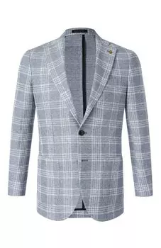 Пиджак изо льна и хлопка Sartoria Latorre