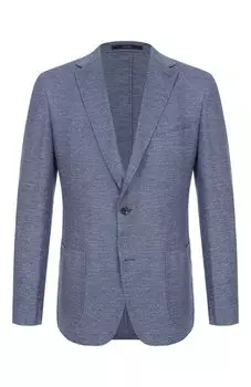 Пиджак изо льна и хлопка Windsor