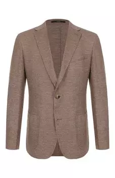 Пиджак изо льна и хлопка Windsor