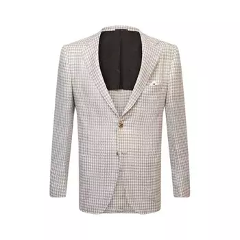 Пиджак изо льна и кашемира Kiton