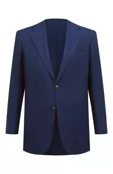 Пиджак изо льна и кашемира Kiton