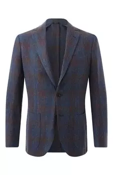 Пиджак изо льна и шелка Sartorio