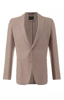 Пиджак изо льна и шерсти Zegna