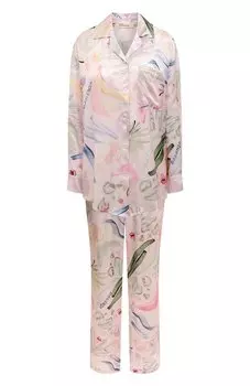 Пижама из хлопка и шелка Any Wowzers