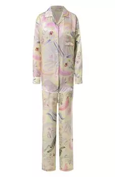 Пижама из хлопка и шелка Any Wowzers