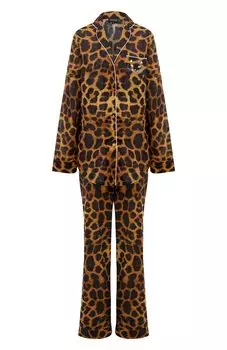 Пижама из хлопка и шелка NATAYAKIM