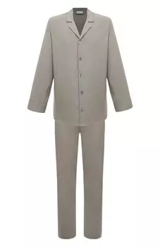 Пижама из хлопка и шерсти Zimmerli