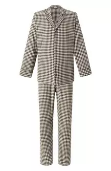 Пижама из хлопка и шерсти Zimmerli