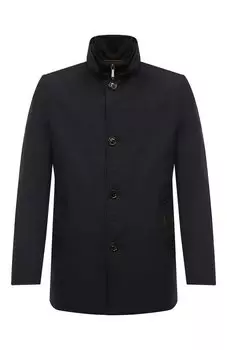 Плащ Bernini-L из шерсти и шелка Moorer